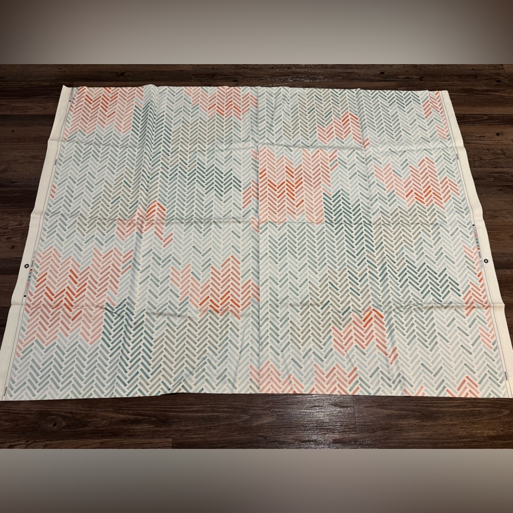 Hermes Aqua Rose Fabric